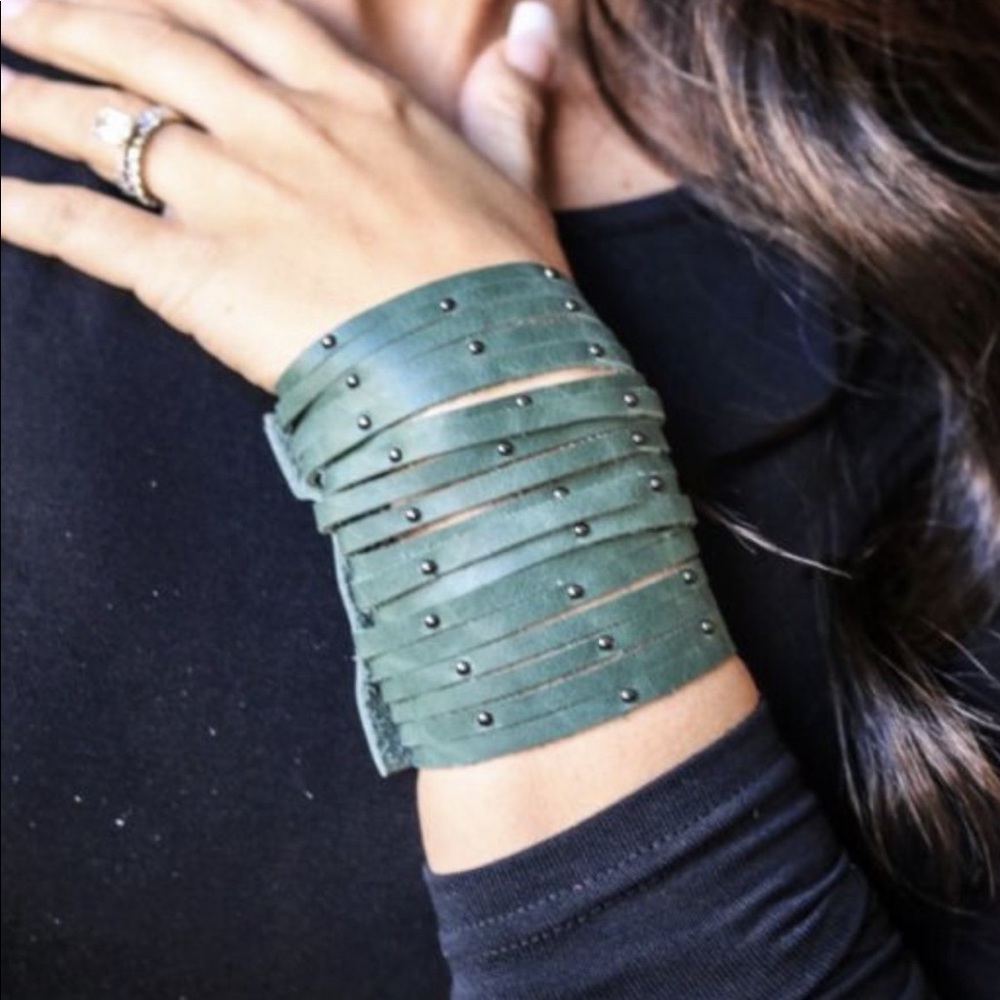 Studded Cuff Bracelet